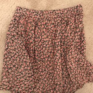 Brandy Melville (John Galt) rose printed skirt!